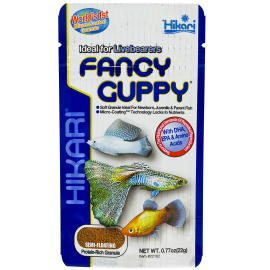 HIKARI Fancy Guppy, Hrana Granulata Pentru Pesti Vivipari, 22g