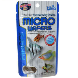 HIKARI Micro Wafers, Hrana Care se Scufunda Lent, Pentru Pesti de Acvariu, 20g