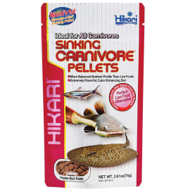 HIKARI Sinking Carnivore Pellets, Hrana Pentru Pesti Carnivori Care se Hranesc pe Fundul Apei, 74g