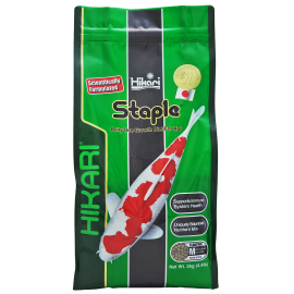 HIKARI Staple Medium, 2 kg – Hrana de Baza pentru Crapi Koi si alti Pesti de Iaz, Granule Medii, cu Vitamina C Stabilizata