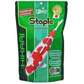 HIKARI Staple S, 500 g – Hrana de Baza pentru Crapi Koi si alti Pesti de Iaz, Granule Mici, cu Vitamina C Stabilizata