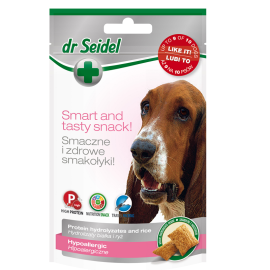 Dr. SEIDEL Hypoalergenic, Recompense Pentru Caini Sensibili sau cu Alergii Alimentare, 90g