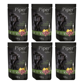 BRIT PREMIUM By Nature, Porc si Trahee, Set Conserve Hrana Umeda Caine (pate) 6x400g