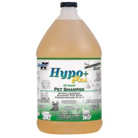 DOUBLE K Hypo+Plus – Șampon Hipoalergenic Concentrat 15:1, Fără Parfum, Pentru Piele Sensibilă și Toate Tipurile de Blană, 3.8L