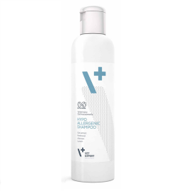 VETEXPERT Sampon Hypoallergenic  Pentru Caini si Pisici cu Pielea Sensibila | Usor Iritabila | Alergici, 250 ml