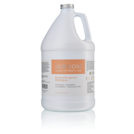 iGROOM Hipoallergenic, Sampon Profesional Concentrat 1:16 Pentru Caini si Pisici cu Piele Sensibila, Usor Iritabila 3.8L