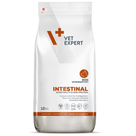 VETEXPERT 4T VETERINARY DIET Intestinal, Hrana Uscata Caine cu Afectiuni Gastrointestinale, 14kg