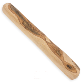 Jucarie de Ros Pentru Caini, Bat din Lemn de Maslin, Marime M, 20-26cm | 100-220g