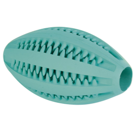 Jucarie Denta Fun Pentru Caini, Minge Rugby Mentolata, 11cm
