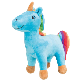 Jucarie Pentru Caini, Unicorn din Plus, Diverse Culori, 25cm