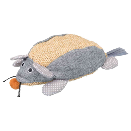Jucarie Pentru Pisici Soarece XXL din Sisal Natural si Catnip, 30cm