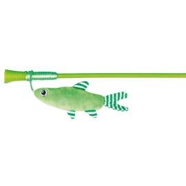 Jucarie Pentru Pisici Undita cu 2 Jucarii, 40cm