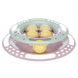 Jucarie Pisici Circuit cu Minge Plastic 25cm