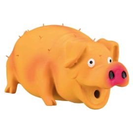 Jucarie pentru caini Porc din Latex cu Sunet Original