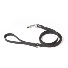 JULIUS K9 Lesa Antiderapanta cu Maner, Neagra, 1.8m / 20mm, Caini Maxim 50kg