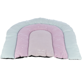 JUNIOR Saltea Matlasata Multicolora Pentru Pui de Catel 68x62x4cm