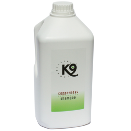 K9 COMPETITION Copperness, Sampon Profesional Intensificator de Culoare Blana Maro sau Roscata Caini sau Pisici 2.7L