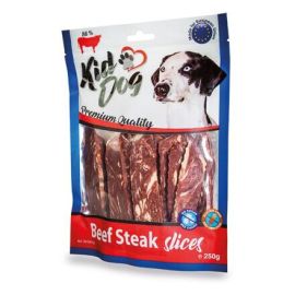 KIDDOG Fileuri de Vită pentru Câini, 250g – Recompense Naturale cu 95% Carne