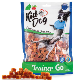 KIDDOG Mini Cuburi cu Iepure și Merișoare – Recompense Fără Cereale pentru Câini, Ideale pentru Dresaj, 250g