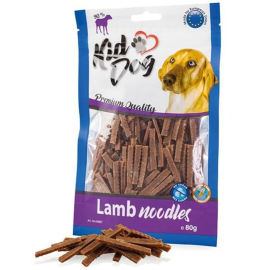 KIDDOG Noodles cu Miel pentru Câini de Talie Mică și Pisici – Recompense Fără Cereale, 80g