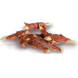 KIDDOG Pești Înveliți cu Carne de Rață pentru Câini, 250 g – Recompense Naturale cu 95% Carne și Pește