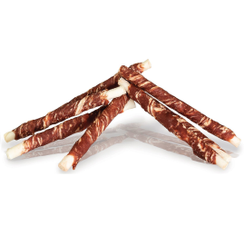 KIDDOG Rulouri cu Friptură de Vită – Snacks-uri de Mestecat pentru Câini, 8 mm / 12 cm, 500g