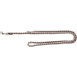 Lesa Dresaj Pentru Caini, CAVO, Lungime Reglabila, din Cordelina Maro, Marime L-XL, 2m | 18mm