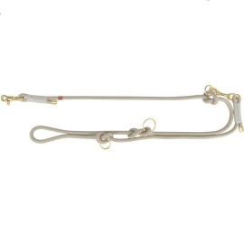 Lesa Reglabila Pentru Caini, Cordelina Gri, 2m | Diametru 10mm