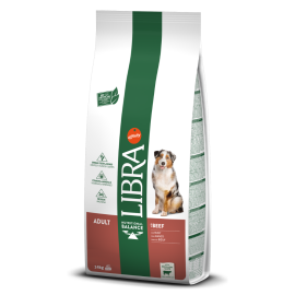 LIBRA Dog Adult cu Pui, Hrană Uscată Premium pentru Câini Adulți de Talie Medie sau Mare, 14kg