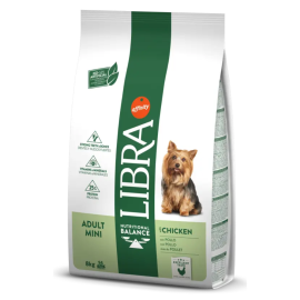 LIBRA Dog Mini Adult cu Pui, Hrană Uscată Premium pentru Câini Adulti de Talie Mică, 8kg