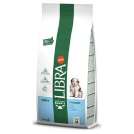 LIBRA Puppy Medium & Maxi cu Pui, Hrană Uscată Premium pentru Cățeluși de Talie Medie si Mare, 12kg