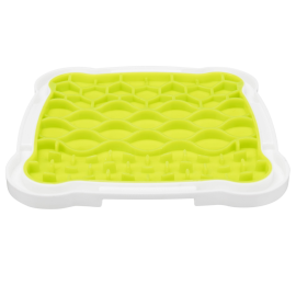 LICK'N'SNACK Castron Plat Pentru Hranire Lenta Caini, 20x20cm