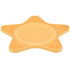 LICK'N'SNACK Star, Farfurie Plata Pentru Hranirea Lenta a Cainilor, Silicon, 23.5cm