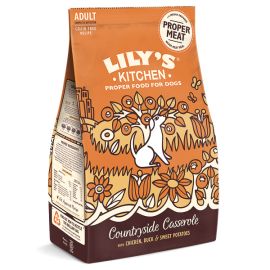 LILY'S KITCHEN Countryside Casserole, cu Pui si Rata, Hrana Uscata Fara Cereale Pentru Caini Adulti, 12kg