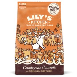 LILY'S KITCHEN Countryside Casserole, cu Pui si Rata, Hrana Uscata Fara Cereale Pentru Caini Adulti, 1kg