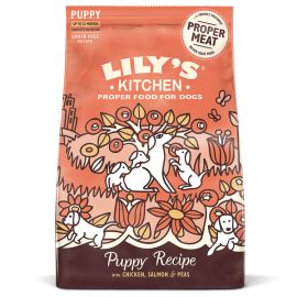 LILY'S KITCHEN Puppy Recipe, cu Pui si Somon Scotian, Hrana Uscata Fara Cereale Pentru Caini Juniori 2.5kg