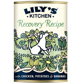 LILY'S KITCHEN Recovery Recipe, cu Pui si Banane, Conserva Hrana Umeda Fara Cereale Pentru Caini 400g