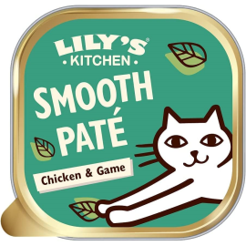 LILY'S KITCHEN Smooth Pate, cu Pui si Vanat, Set Conserve Hrana Umeda Fara Cereale Pentru Pisici Adulte 85g