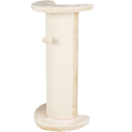 LORCA Sisal de Colt, cu Aspect de Coloana si Jucarie Pentru Pisici, Plus Bej, 37x27cm | Inaltime 75cm