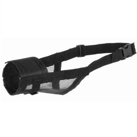 Botnita Pentru Caini, Nylon cu Insertie din Plasa, Marime M, Circumferinta Interioara 19-26cm