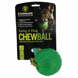 Minge Recompense cu Snur STARMARK Chew Ball M-L, 9cm