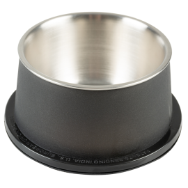 MATTE FIX CONIC Castron Inalt din Otel Inox, Pentru Caini cu Urechi Lungi si Lasate, 600ml