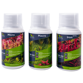 Micro-Macro-Fier PLANT SERUM, Pachet Fertilizanti Pentru Plante de Acvariu, 3x100ml