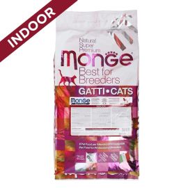 MONGE Best for Breeders Cat Indoor, cu Pui, Hrana Uscata Pentru Pisici, 10kg