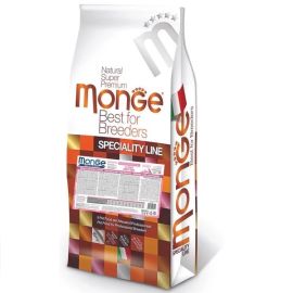 MONGE Best For Breeders, cu Porc si Orez, Hrana Uscata Monoproteica Pentru Caini Adulti, 15kg