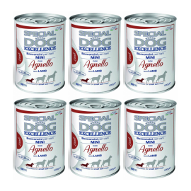 MONGE Special Dog Excellence Mini, cu Miel, Set Conserve Hrana Umeda Pentru Caini Talie Mica, 6x400g