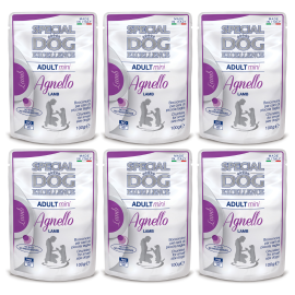 MONGE Special Dog Excellence Mini, cu Miel, Set Plicuri Hrana Umeda Pentru Caini Talie Mica, 6x100g