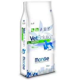 MONGE VETSOLUTION Obesity Canine, Hrana Uscata Pentru Caini Obezi sau Supraponderali, 12kg