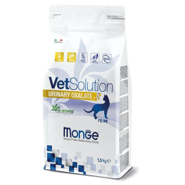 MONGE VETSOLUTION Urinary Oxalate Feline, Hrana uscata Pentru Pisici cu Afectiuni ale Tractului Urinar, 1.5kg