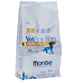MONGE VETSOLUTION Urinary Struvite Feline, Hrana uscata Pentru Pisici cu Afectiuni ale Tractului Urinar, 1.5kg